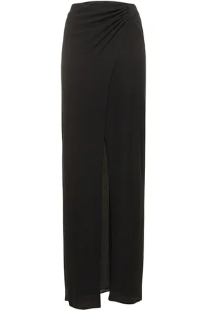 The Andamane Gonna Midi Phoebe In Seta Stretch