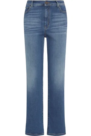 Max Mara Jeans Dritti Ortisei In Denim Di Cotone
