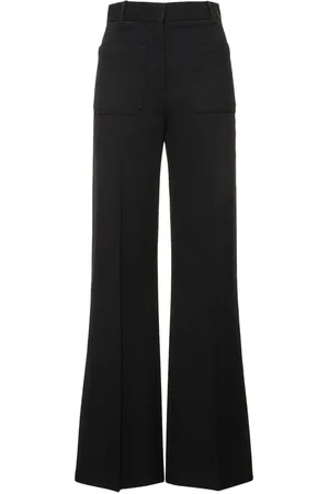 Victoria Beckham Pantaloni Alina In Misto Lana