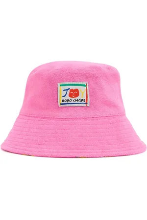 Bobo Choses Cappello Bucket Reversibile In Misto Cotone