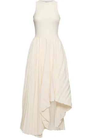 Alexander McQueen Vestito In Jersey Di Cotone