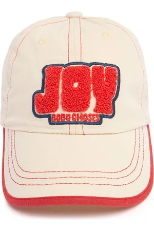 Bobo Choses Cappello Baseball In Cotone Con Ricami