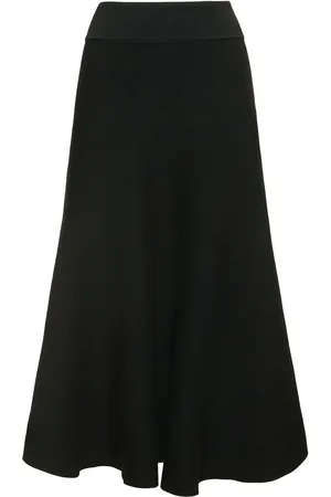 The Frankie Shop Gonna Midi Gabrielle In Maglia Di Misto Viscosa