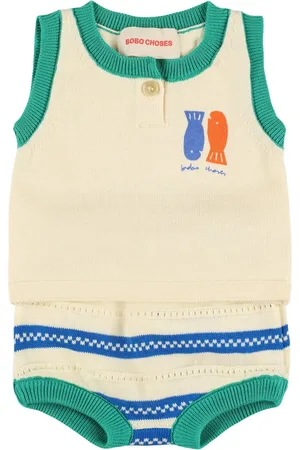 Bobo Choses Tank Top E Shorts In Maglia Di Cotone