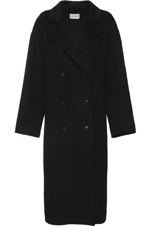 Loulou Studio Cappotto Doppiopetto Borneo In Misto Lana