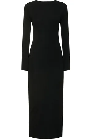 St Agni Vestito Midi Erversibile In Maglia Con Cutout