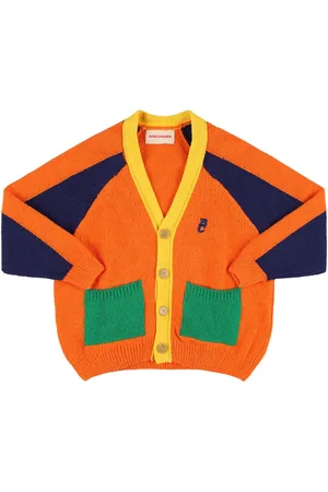 Bobo Choses Cardigan In Maglia Di Spugna Di Misto Cotone
