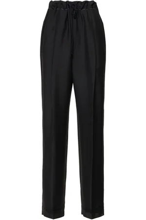 Maison Margiela Pantaloni In Lana E Mohair