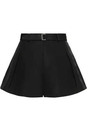 SACAI Shorts Double Face In Seta E Cotone