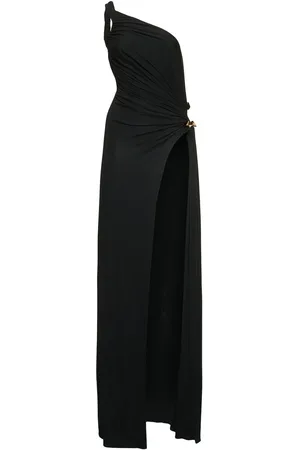 Dsquared2 Vestito Monospalla In Crepe Di Viscosa