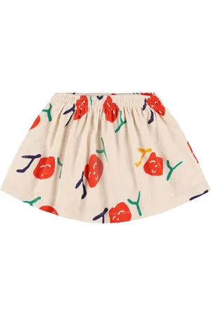 Bobo Choses Gonna In Jersey Di Misto Cotone Stampato