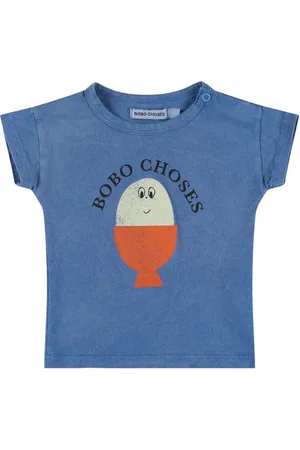 Bobo Choses T-shirt In Jersey Di Cotone Stampato