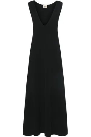 Khaite Vestito Lungo Keran In Misto Viscosa