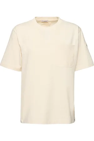 Moncler T-shirt In Cotone Con Tasca