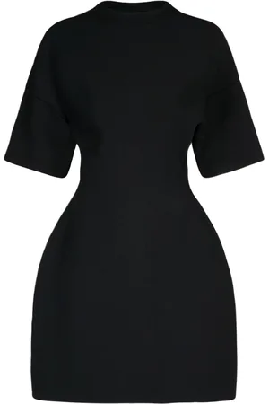Balenciaga Vestito Leggero In Viscosa Compatta