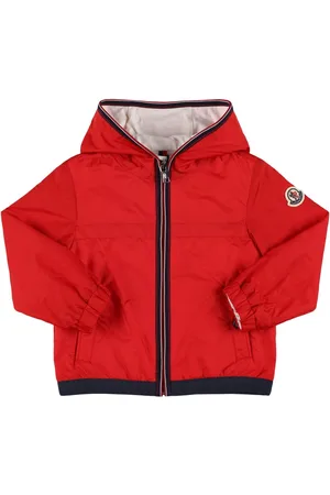 Moncler Impermeabile Anton In Nylon Con Cappuccio