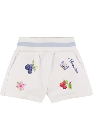 MONNALISA Shorts In Felpa Stampata