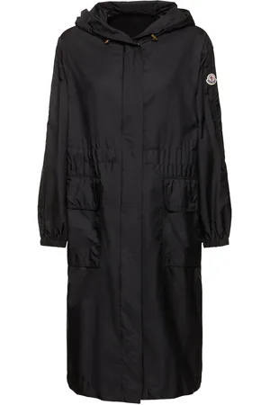 Moncler Impermeabile Hiengons In Nylon Con Cappuccio