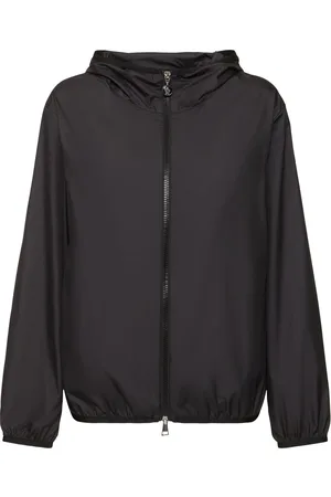 Moncler Giaccca A Vento Fegeo In Techno Con Cappuccio