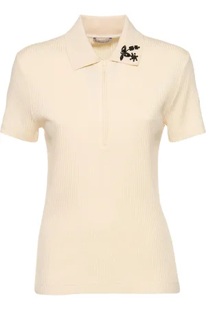 Moncler Polo In Misto Cotone