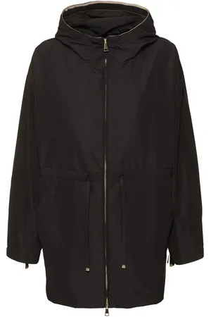 Moncler Parka Lungo Saverne In Techno