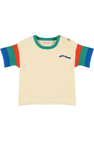 Bobo Choses T-shirt In Jersey Di Cotone Stampato