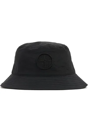 Stone Island Cappello Bucket In Nylon Con Logo
