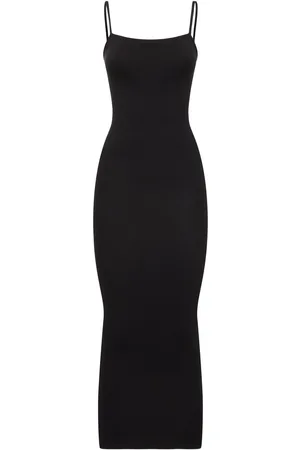 Wolford Vestito Midi Fatal Con Spallini