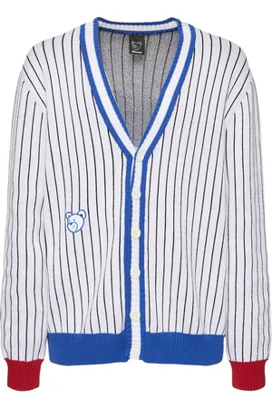 INBETWEENERS Cardigan Unisex In Cotone A Righe