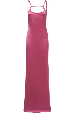 Jacquemus Vestito La Robe Mentalo In Raso Di Viscosa