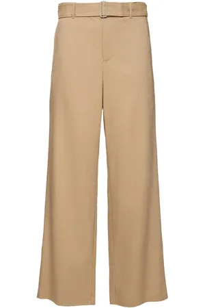 Msgm Pantaloni In Misto Viscosa