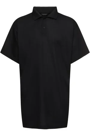 Balenciaga Polo In Cotone Con Logo