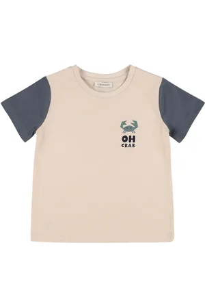 Liewood T-shirt In Jersey Di Misto Cotone Con Stampa