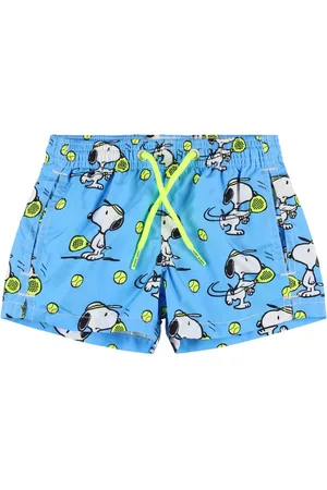 MC2 SAINT BARTH Shorts Mare In Nylon Stampa Snoopy