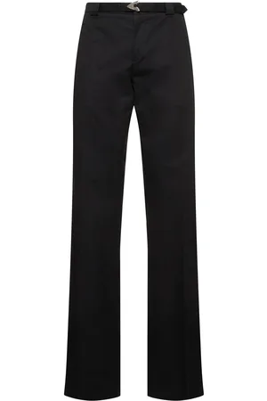 Alexander McQueen Pantaloni In Misto Cotone