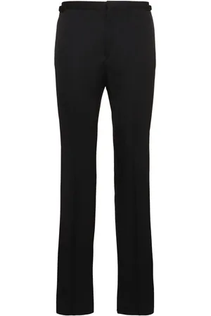 Lanvin Pantaloni Smoking In Lana