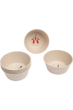 Liewood Set Di 6 Ciotole In Silicone Stampato