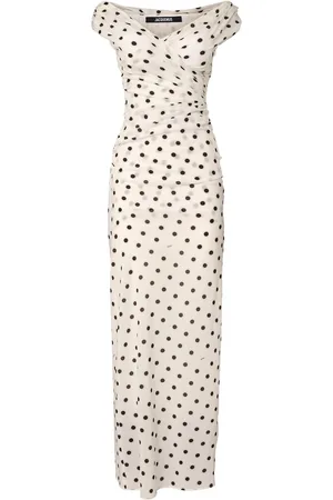 Jacquemus Vestito La Robe Rita Longue A Pois