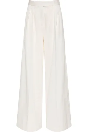 Max Mara Pantaloni Ampi Chenzia In Jersey Jacquard