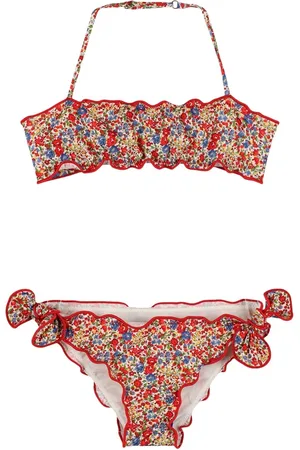 MC2 SAINT BARTH Bikini Stampa Flower Liberty
