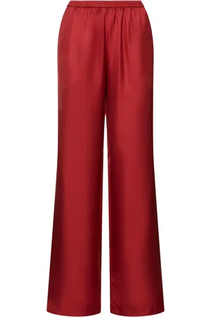 Loulou Studio Pantaloni Alera In Seta