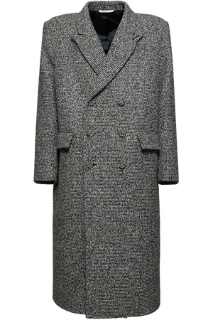 VALENTINO Cappotto Doppiopetto In Misto Lana