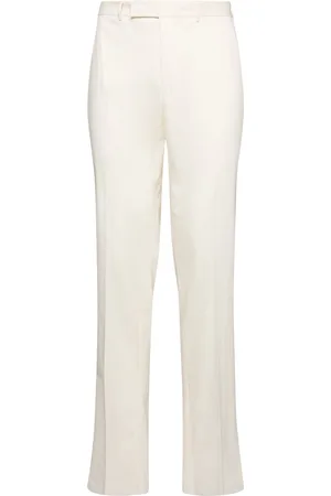 Ermenegildo Zegna Pantaloni In Misto Cotone Premium