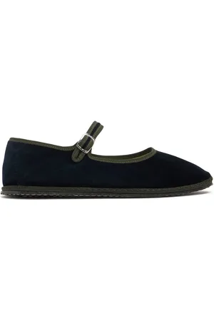 VIBI VENEZIA Scarpe Mary Jane Zattere In Cotone 10mm