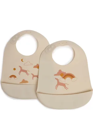 Liewood Set Di 2 Bavaglini In Silicone Stampato