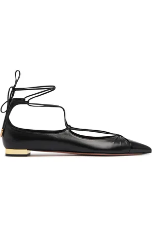Aquazzura Ballerine Gaby In Pelle 10mm