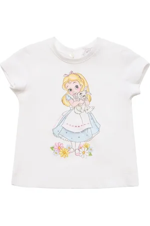 MONNALISA T-shirt In Jersey Di Cotone Stampato