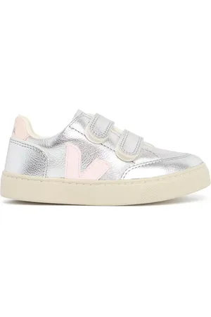 Veja Sneakers V-12 In Pelle Senza Cromo