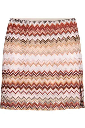 Missoni Minigonna In Lurex Chevron