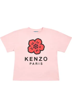 Kenzo T-shirt In Jersey Di Cotone Stampato